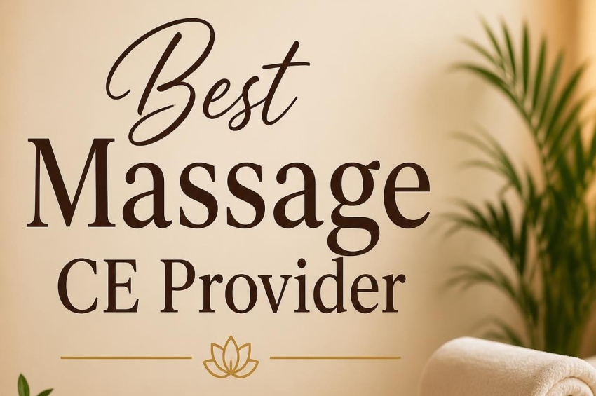 Why are we the Best Online Massage CEU Provider?